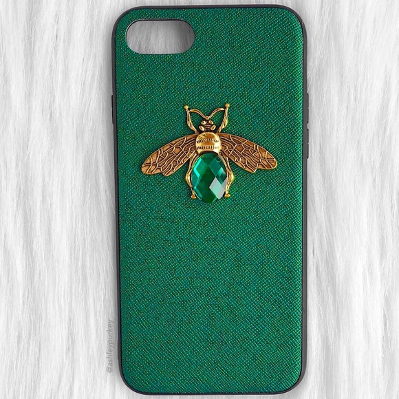 ❤️SALE❤️ Emerald bee gem iPhone X Max case - Picture 2 of 5